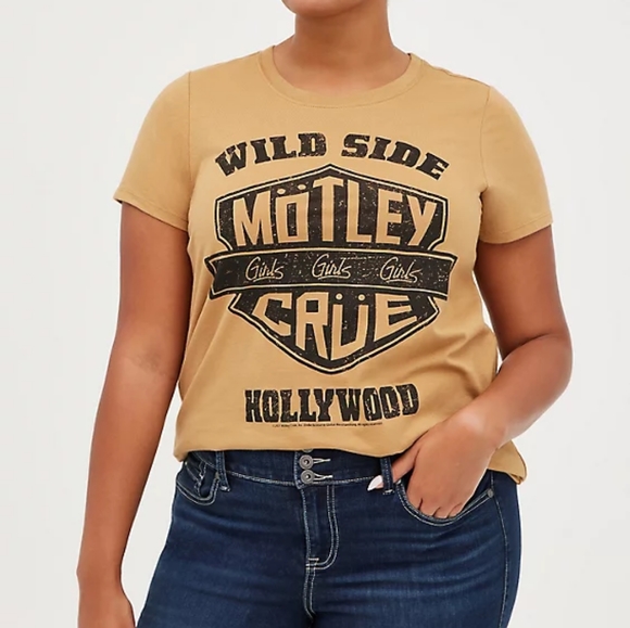 torrid Tops - Torrid  Motley Crue Tee